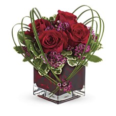 Sweet Thoughts Bouquet with Red Roses (Standard)