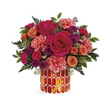 Sunset Blooms Bouquet (Deluxe)