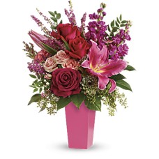Forever Fuchsia Bouquet (Deluxe)
