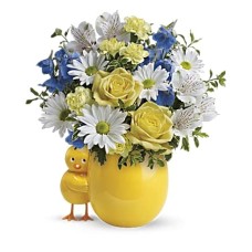 Sweet Peep Bouquet - Baby Blue (Standard)