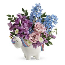 Enchanting Pastels Unicorn Bouquet (Deluxe)