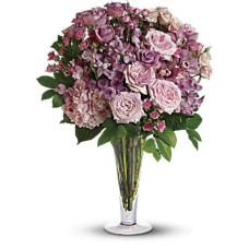 A La Mode Bouquet with Long Stemmed Roses (Deluxe)