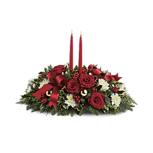 Holiday Shimmer Centerpiece