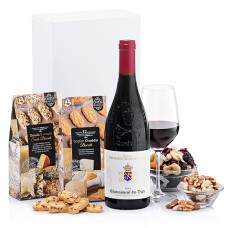 Chateau  Neuf-Du-Pape And Snacks