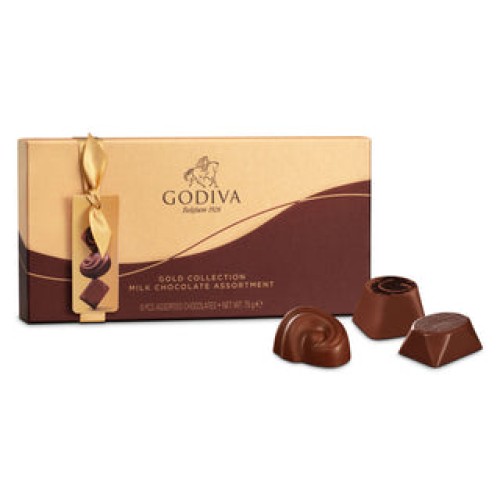 Gold Gift Box All Milk 8PCS