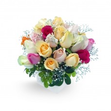 Mosaic of roses