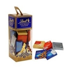 Box of assorted Lindt Swiss Premium Chocolate