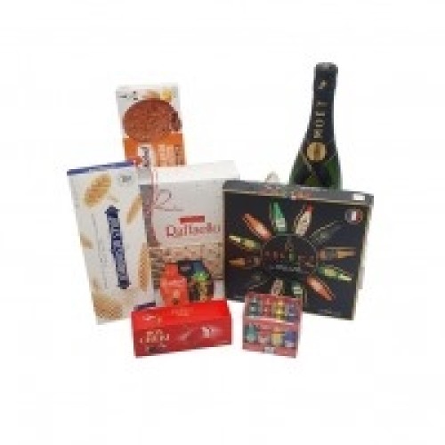 Chocolates, liqueur and sparkles