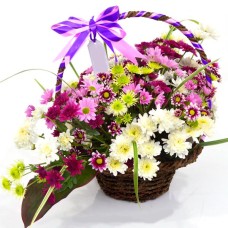 Lovely Purple Basket
