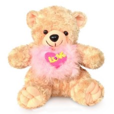 Brown Bear With Love Heart
