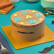 DAD - SUGAR FREE CHOCOLATE CAKE 750G (1.65 LBS)