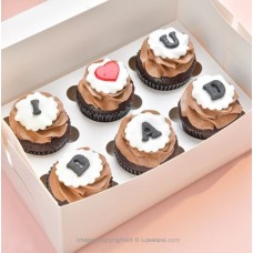 I LOVE MY DAD CUPCAKES 6PCS