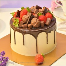 CHOCO BERRY DRIP CHOCOLATE CAKE 1.2KG (2.6LBS)