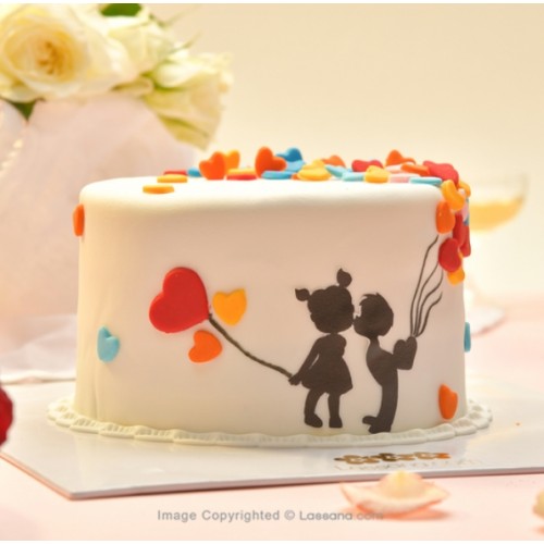 FOREVER TOGETHER CAKE 1KG (2.2LBS)