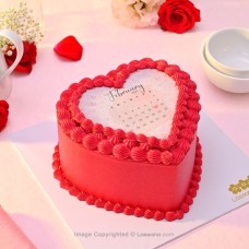 BE MINE BURN AWAY CAKE