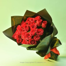 ROSE BOUQUET - 20 RED ROSES