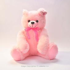 PINK TEDDY BEAR - A HEART IN AN EAR