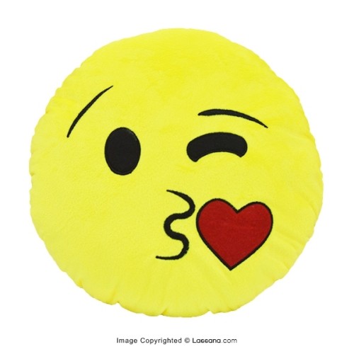 KISSING HEART MOJO FACE CUSHION