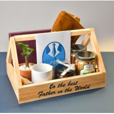 NO.1 DAD IN THE WORLD GIFT BASKET