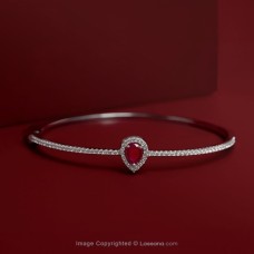 NORA BANGLE WITH RUBY