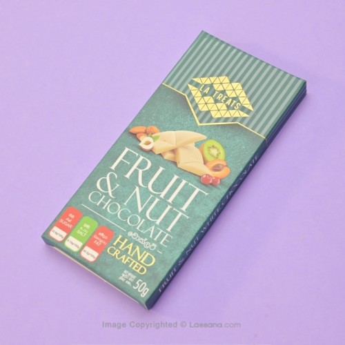 LA TREATS - WHITE CHOCOLATE WITH FRUIT & NUT 50G
