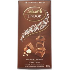 Lindor Hazelnut Singles (100G)