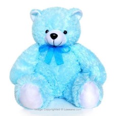 BLUE TEDDY BEAR - 12