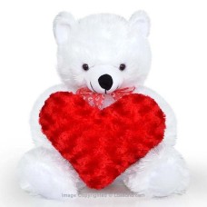 LOVE BEAR WHITE- 13''