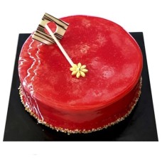 Kcc Strawberry Marshmallow Cake 1 Kg