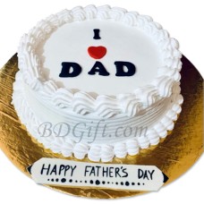 1 Pound Yummy Vanilla Customized Cake