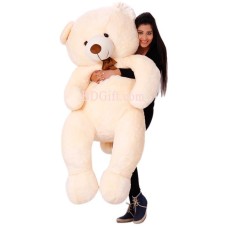 (15) Super Extra Large White Teddy Bear 6 Feet