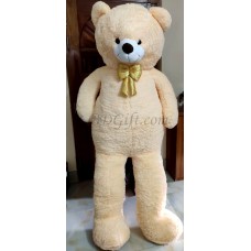 (0010) Large Off White Teddy Bear 8 Feet