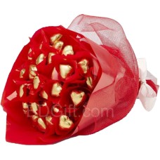 (005) Heart Shaped Chocolate Bouquet