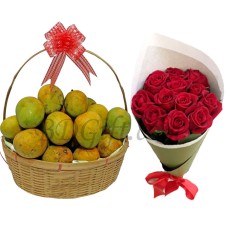 (07) 5 Kg Mango W/ Roses