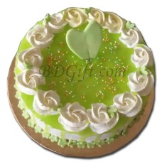 1 Pound Round Shape Lemon Cake