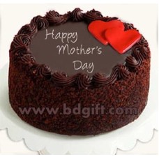 (004) 2.2 Pounds chocolate Round Cake