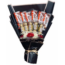 Flower basket W/ Bear
