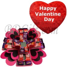 (02) Surprising Chocolate Box W/ Pillow