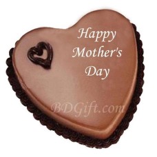 2.2 Pounds Special Chocolate Heart Cake