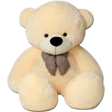 Super Large Off White Teddy Bear 4 Feet
