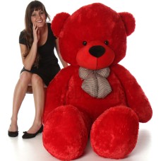 Super Extra Large Red Teddy Bear 6 Feet