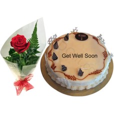 Rose W/ Cake