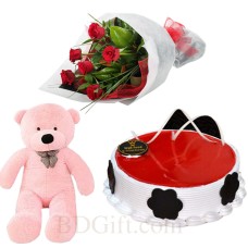 Rose W/ Cake