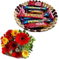 Chocolate W/ Flower