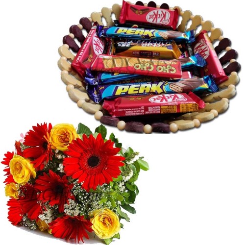 Chocolate W/ Flower