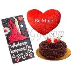 (23) Chocolate W/ Pillow & Cake