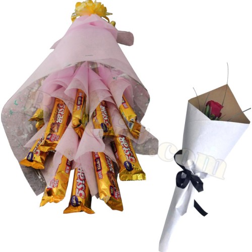 Rose and Chocolate bouquet