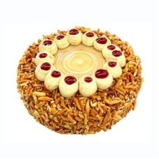 Coffee Almond Layer cake