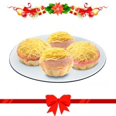 Assorted Ensaimada by red ribbon