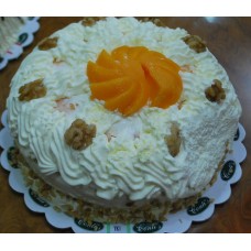 Peach Walnut Torte (8 Inches)